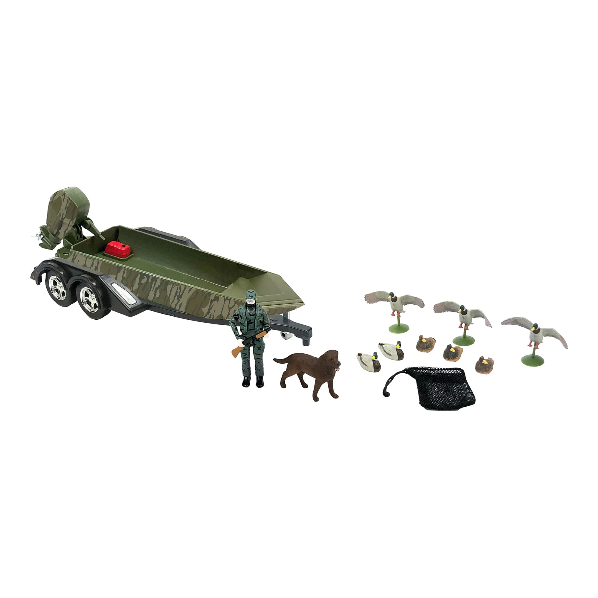 Duck Hunting Set with Boat