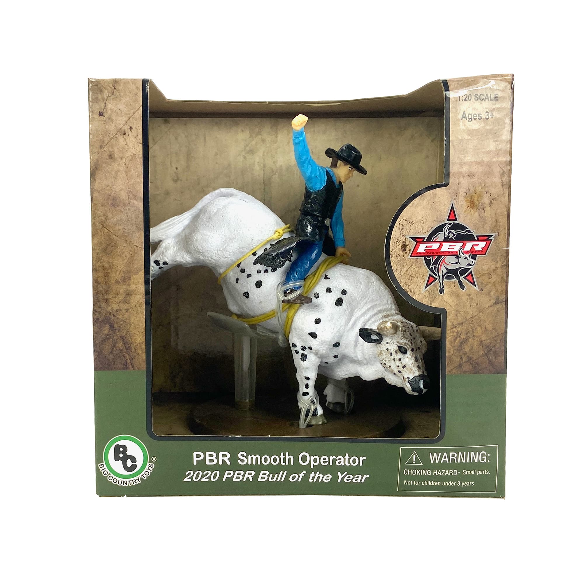 PBR Smooth Operator Bull and Rider