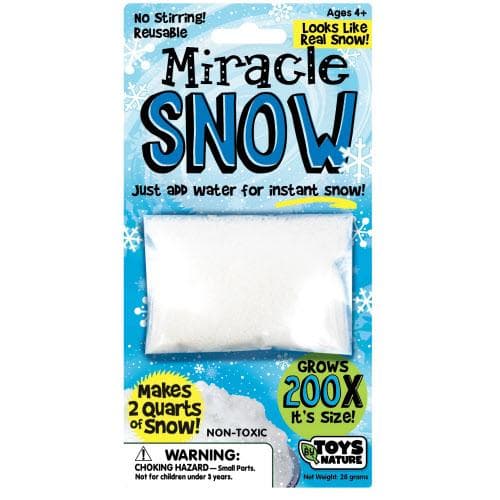 Miracle Snow Header Card