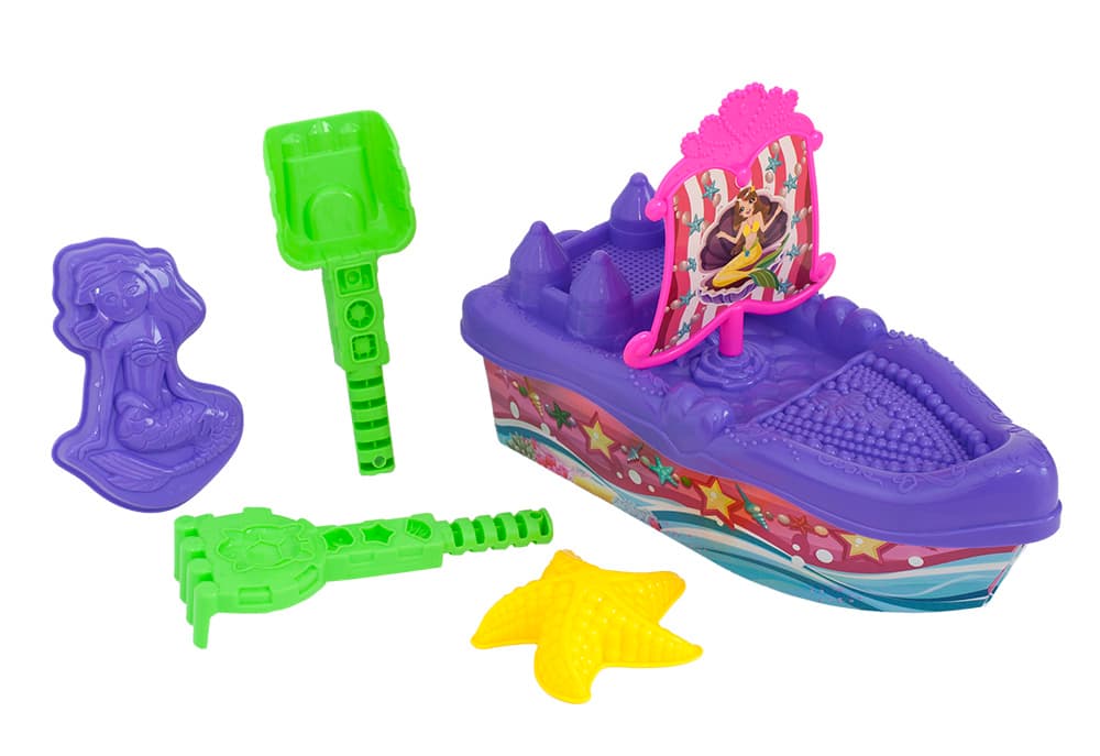Pirate/Princess Boat w/Laser Print