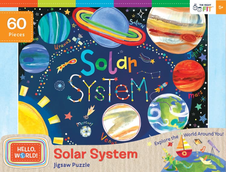Hello, World! - Solar System 60pc Puzzle