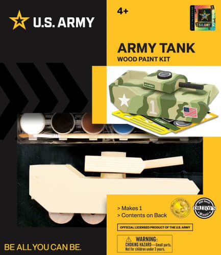 U.S. Army - Tank Wood Paint Kit