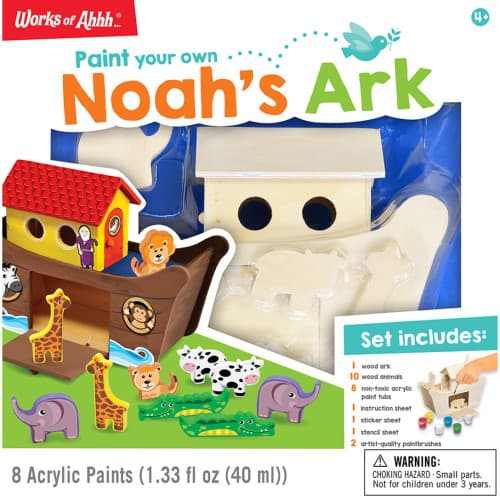Premium Wood Paint Kit - Noah‘s Ark