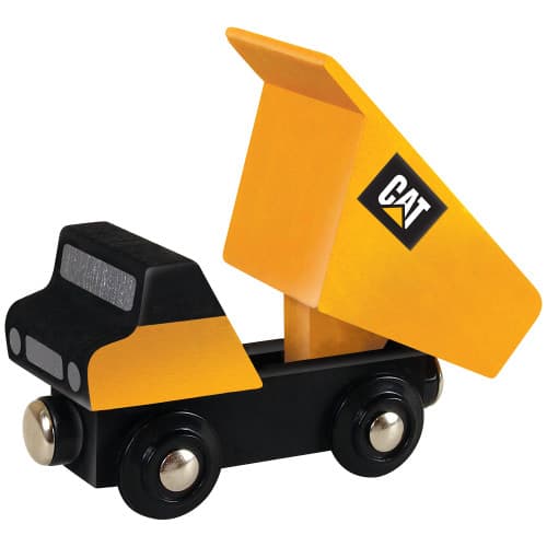 Caterpillar - Dump Truck Wood Toy Train