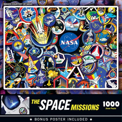 NASA - The Space Missions 1000pc Puzzle