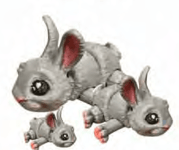 Pocket Pet MD Bunny (Gray)
