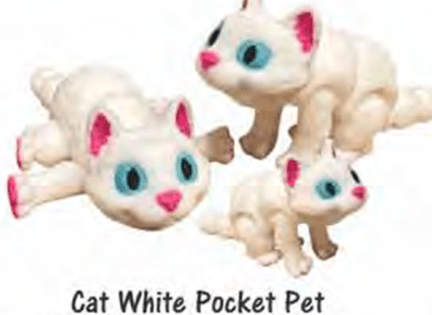 Pocket Pet MD Cat (White)