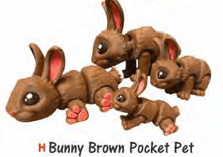 Pocket Pet SM Bunny (Brown)