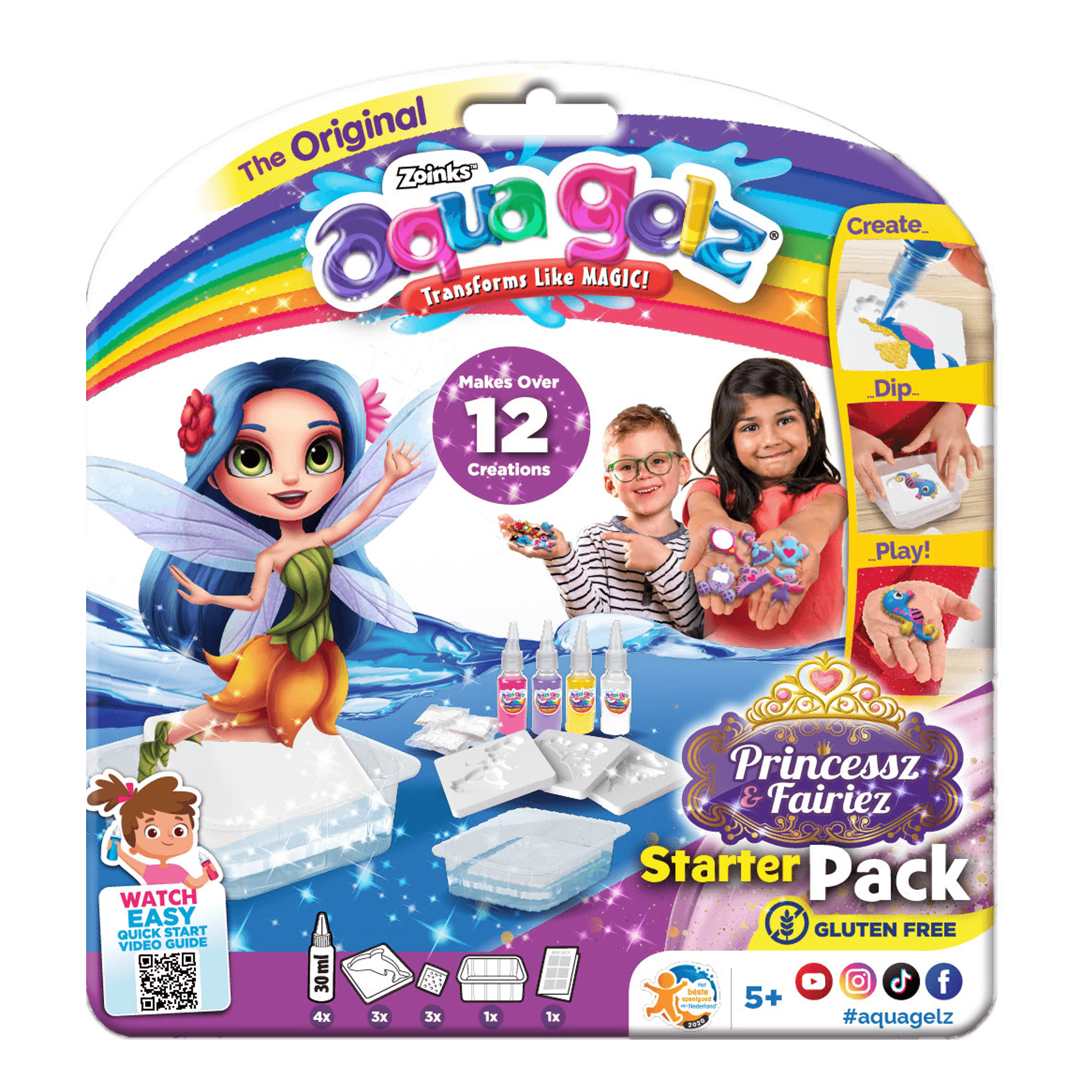 Aqua Gelz Starter Pack Fairies & Princess