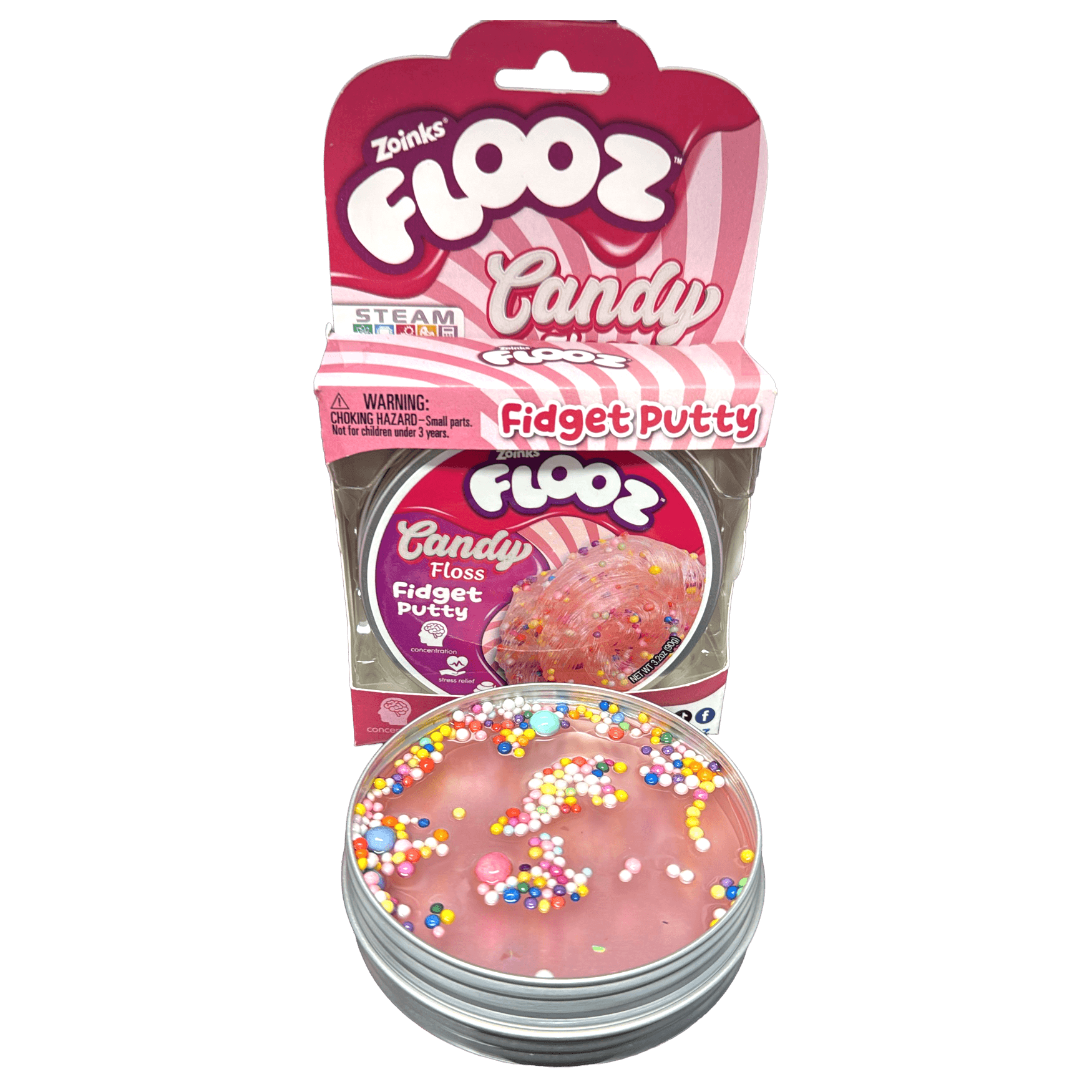 Flooz Candy Floss Fidget Putty