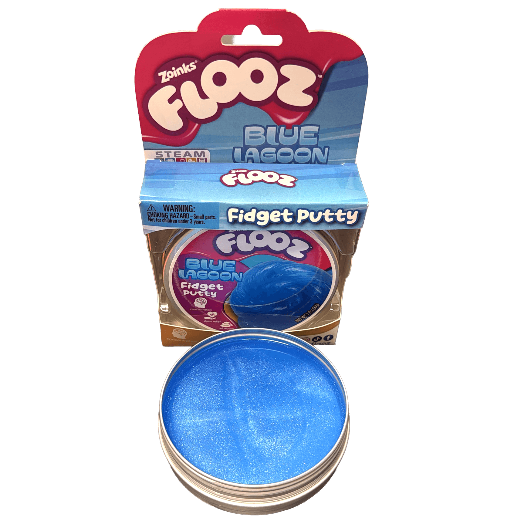 Flooz Blue Lagoon Fidget Putty