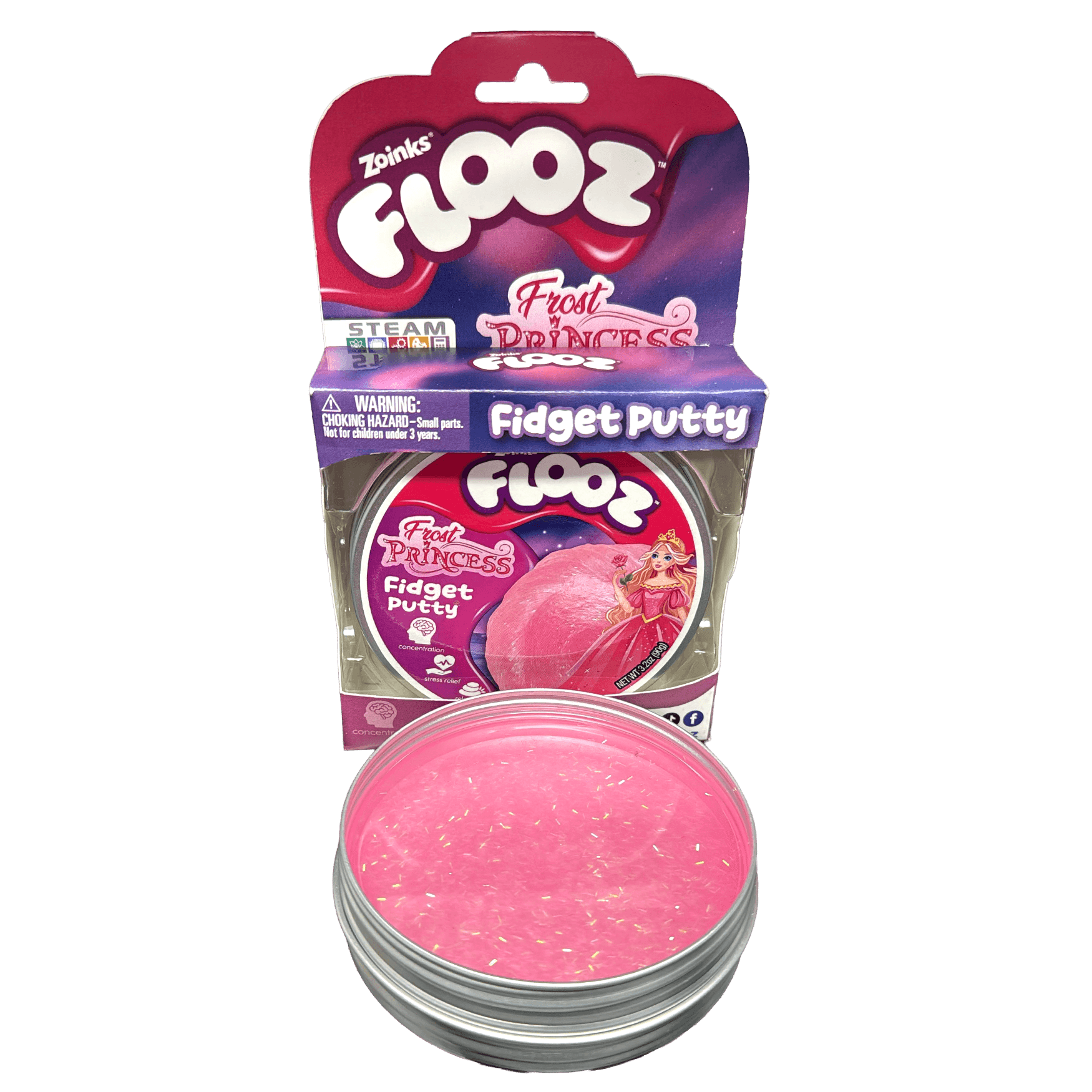 Flooz Frost Princess Fidget Putty