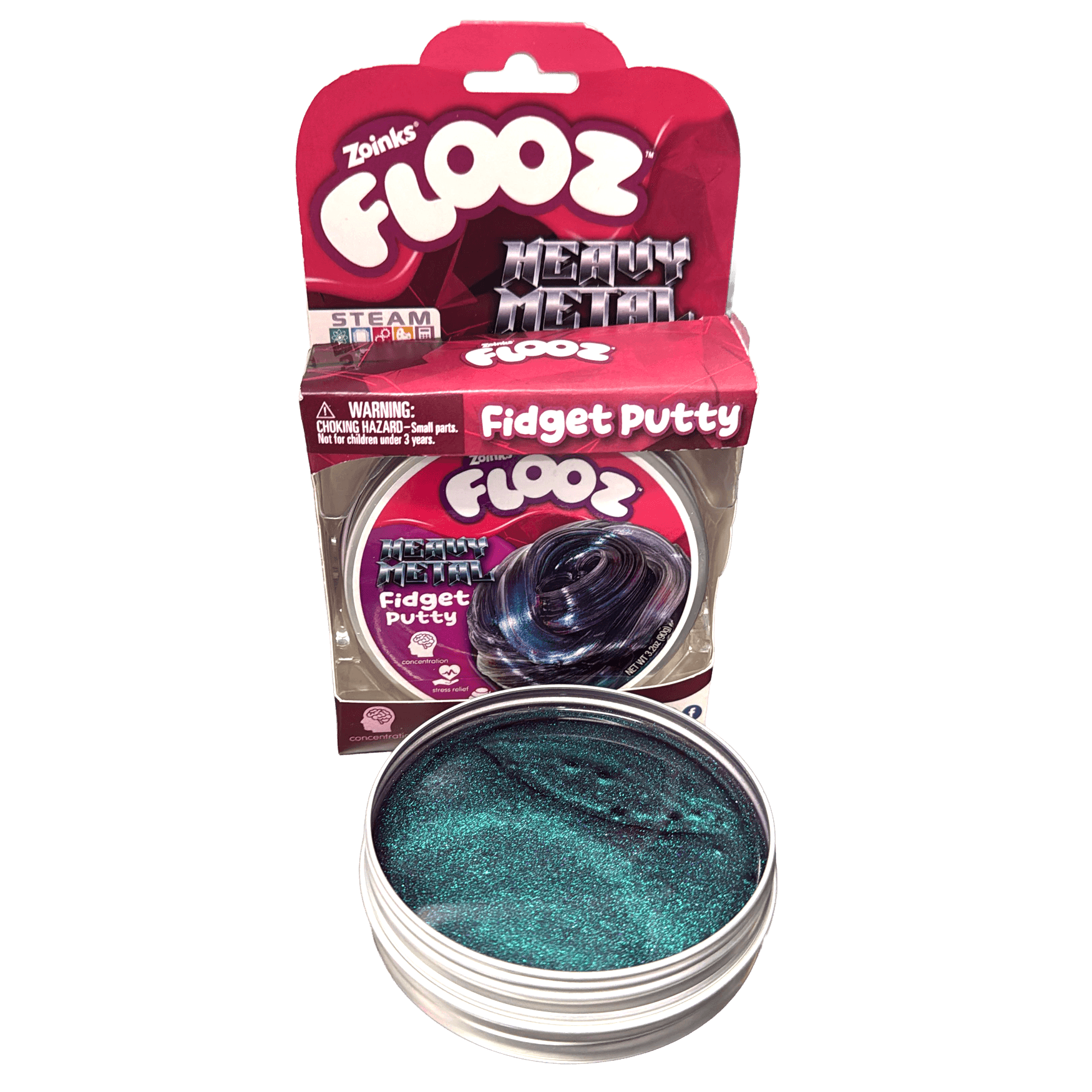 Flooz Heavy Metal Fidget Putty