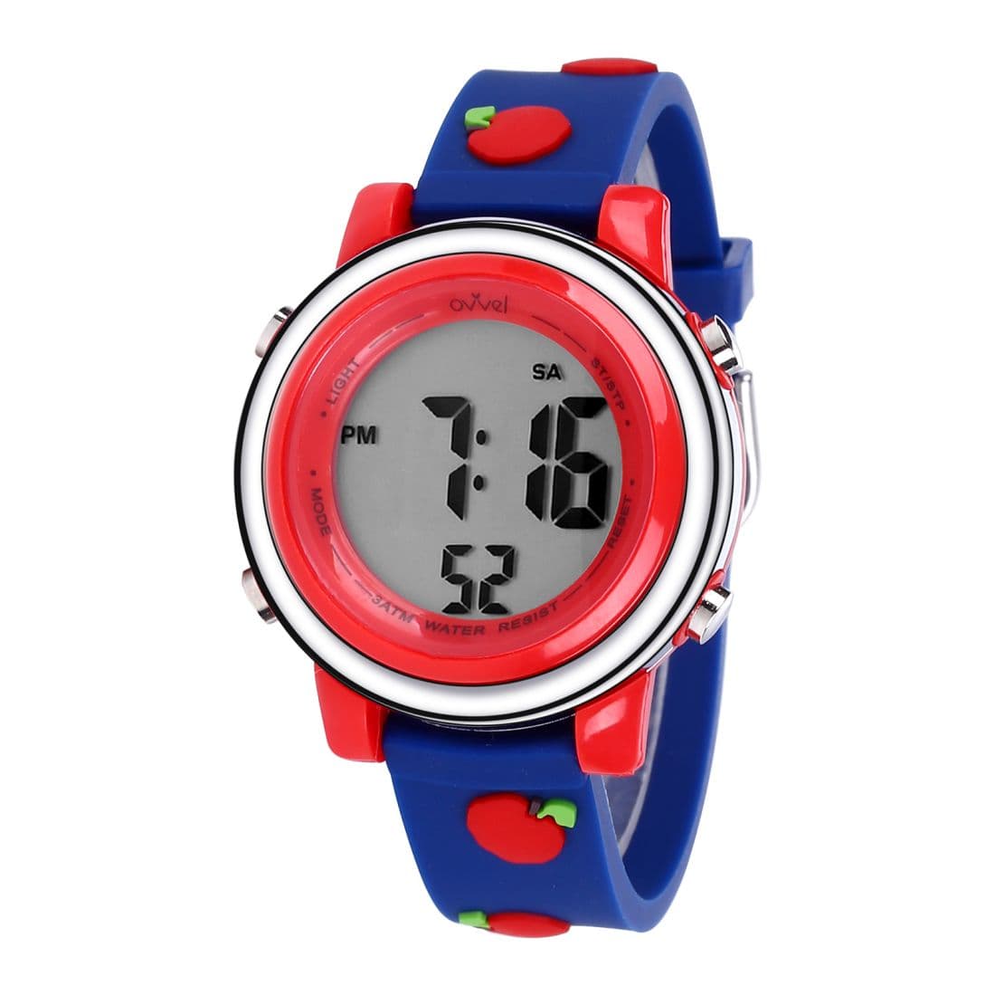 Ovvel Girls Digital Wristwatch - Apples