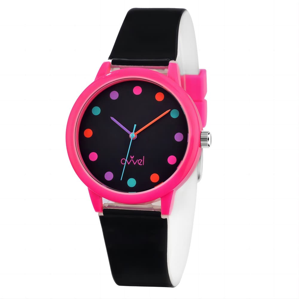 Ovvel Girls Analog Watch – Color Block