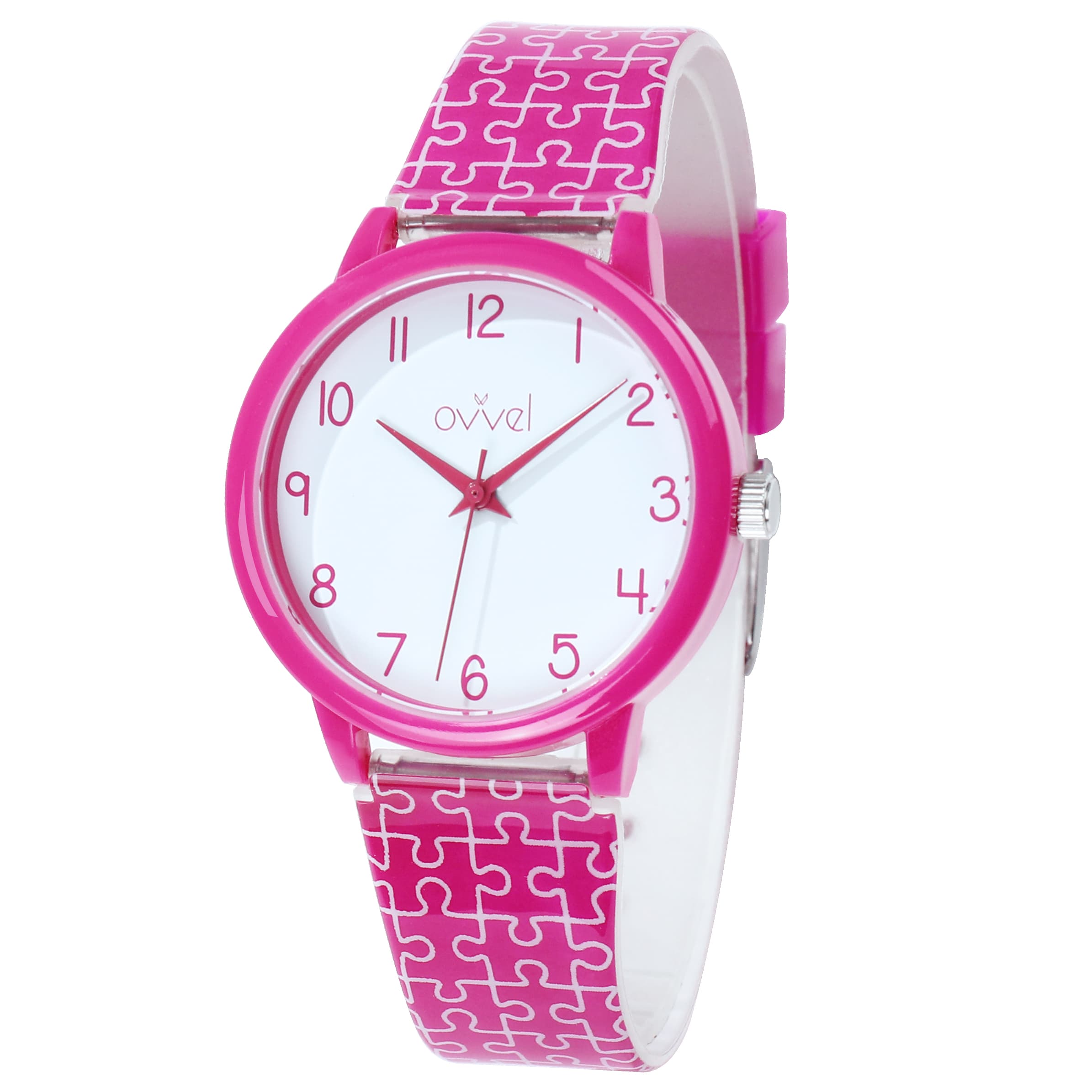 Ovvel Girls Teens Analog Watch - Puzzle