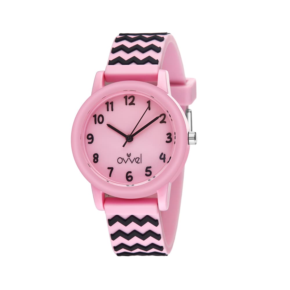 Ovvel Girls Analog Watch - Carnation Waves