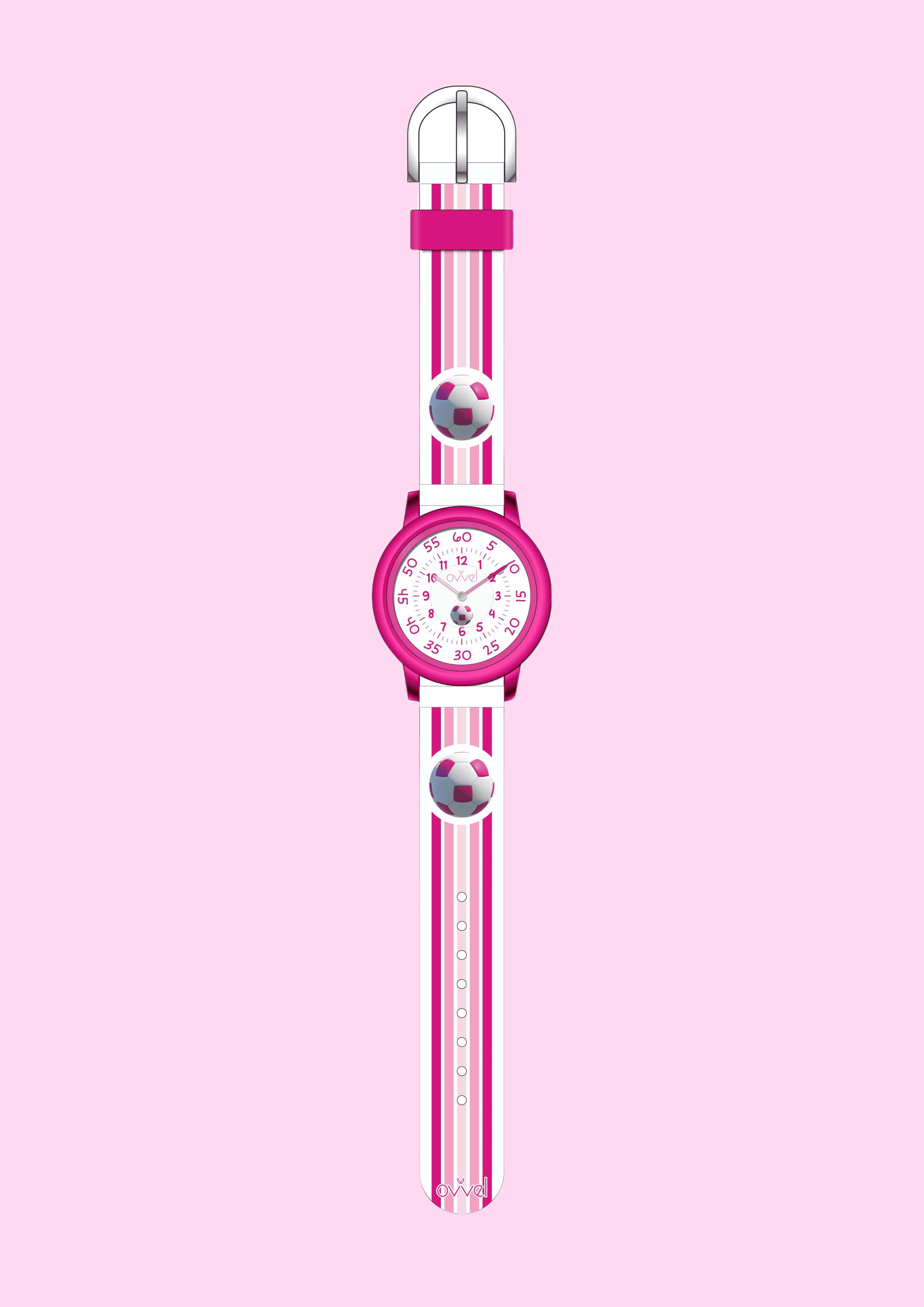 OVVEL Girl's Analog Soccer Watch