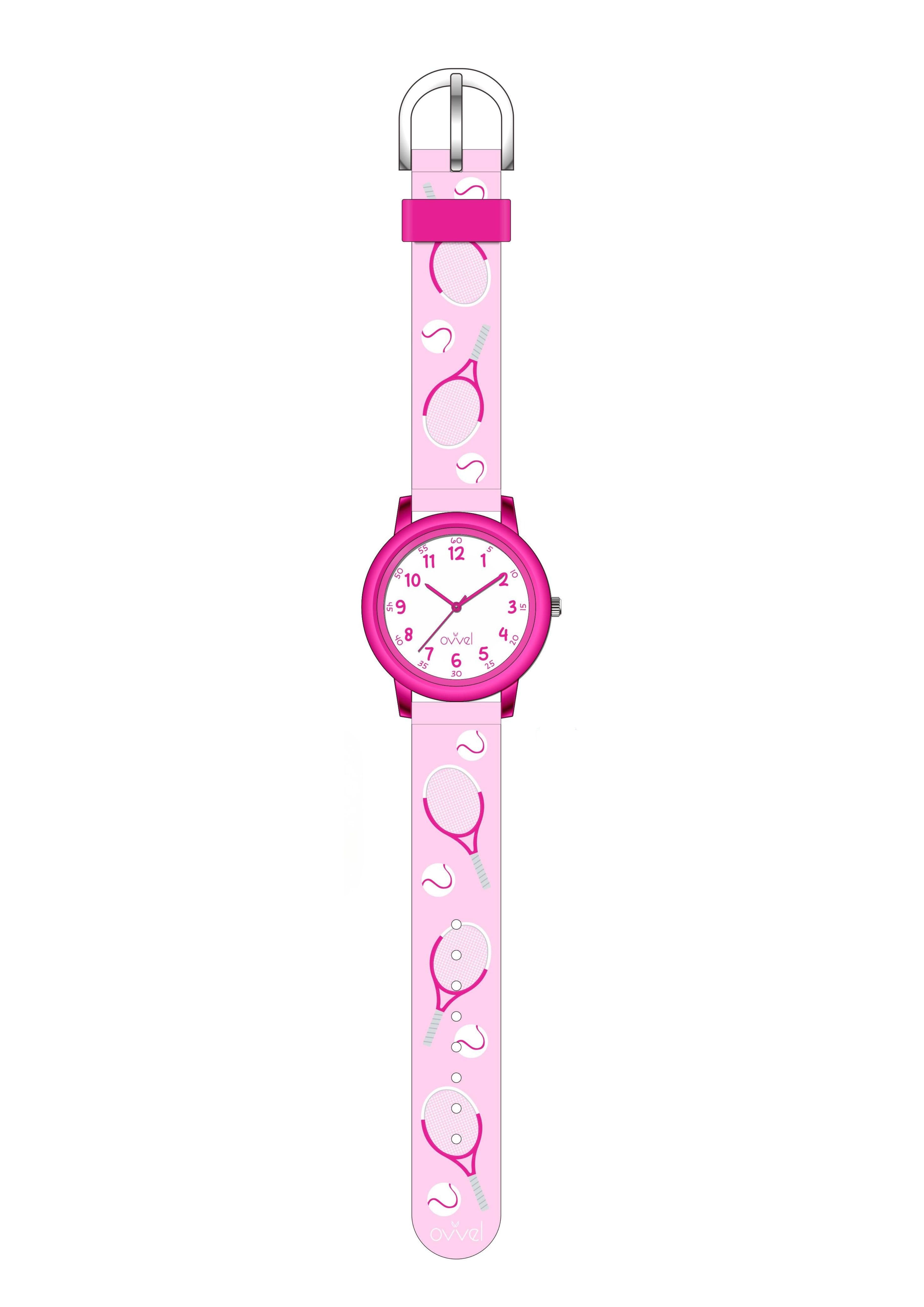OVVEL Girl's Analog Tennis Watch