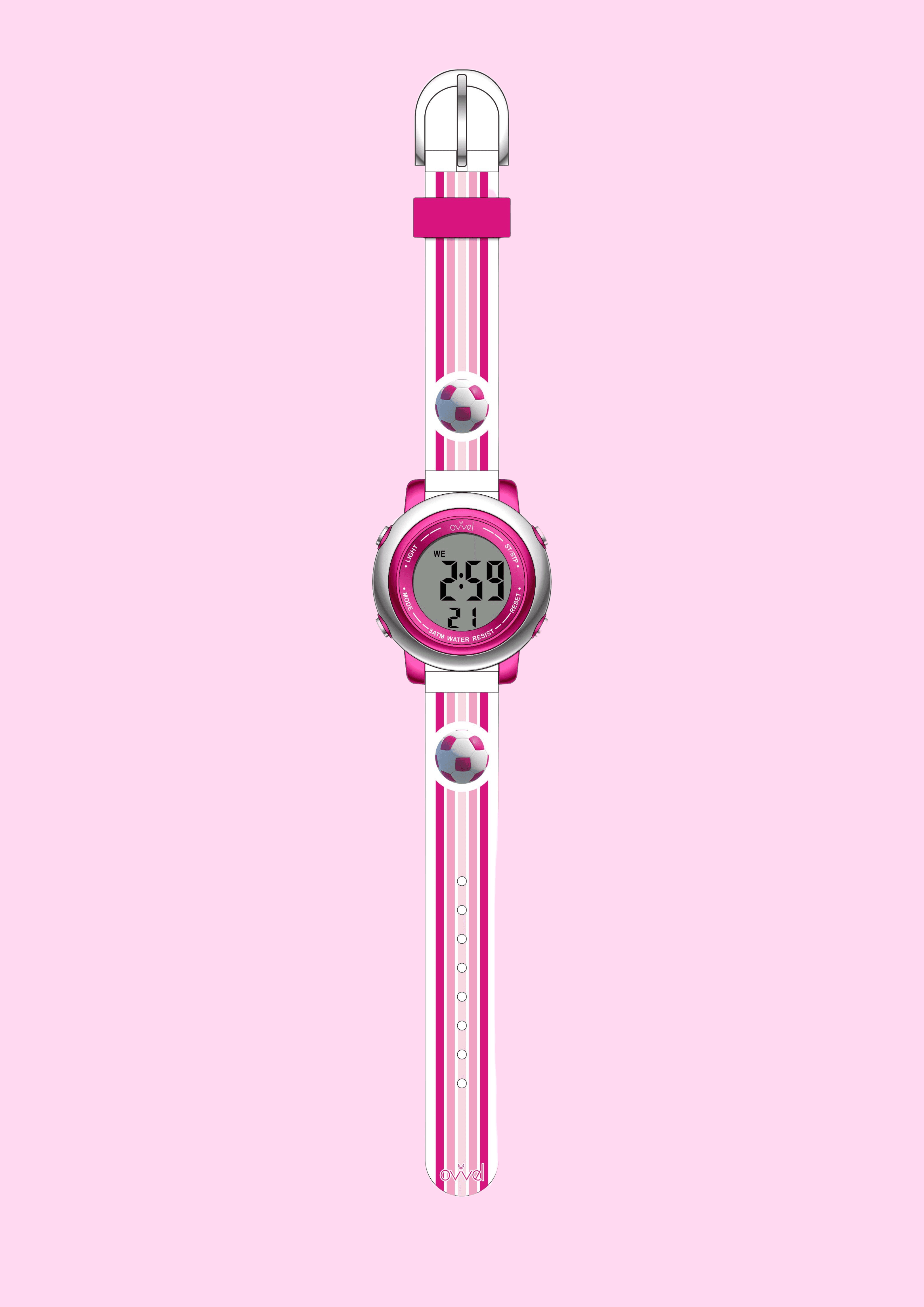 OVVEL Girl's Digital Soccer Watch