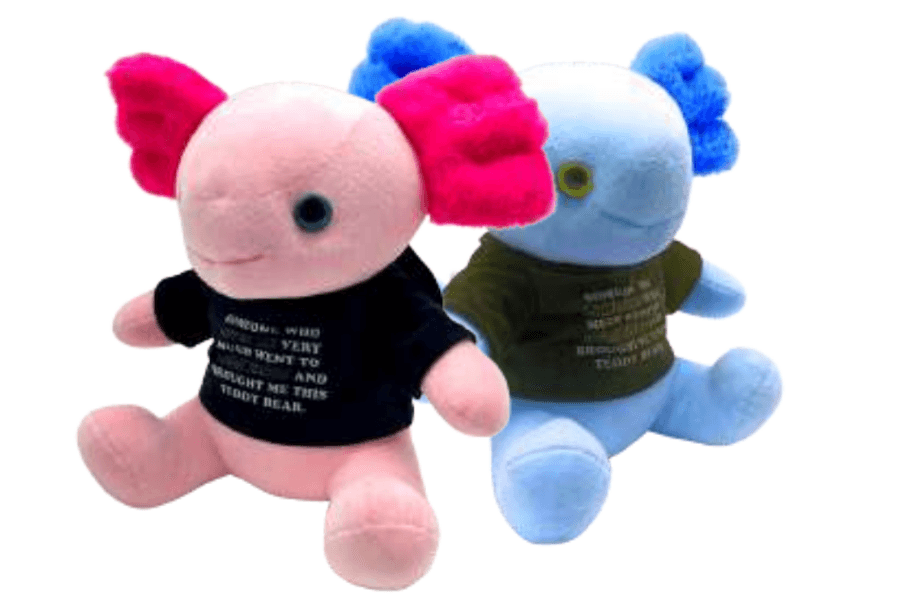 12" - Axolotl with Namedrop
